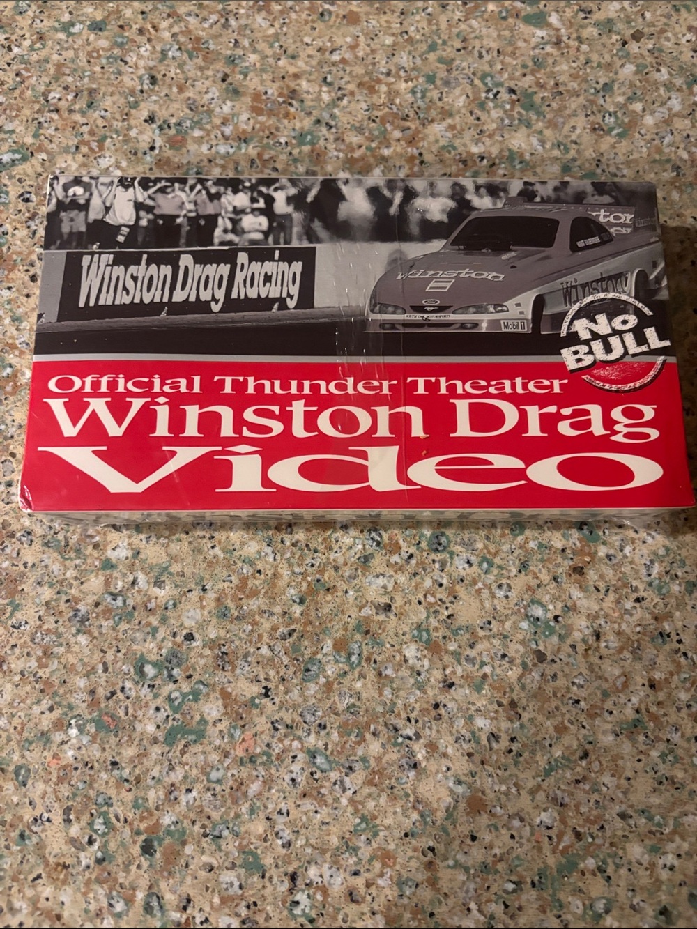 Official Thunder Theater - Winston Cup Video - No Bull - NASCAR - VHS Sealed Box